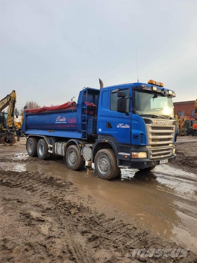 Scania R 420 8X4 Liftdumperbilar