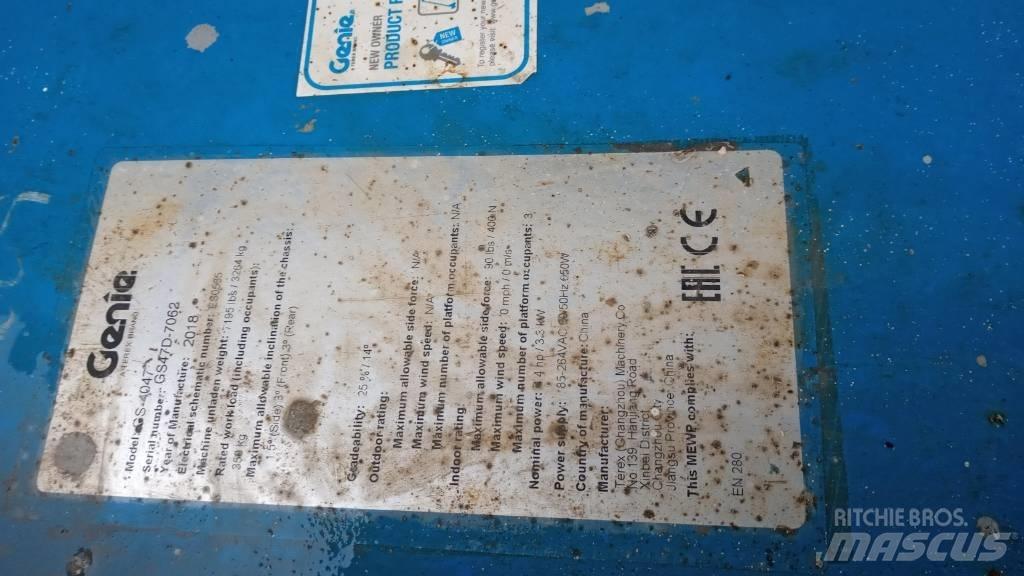 Genie GS4047 Saxliftar