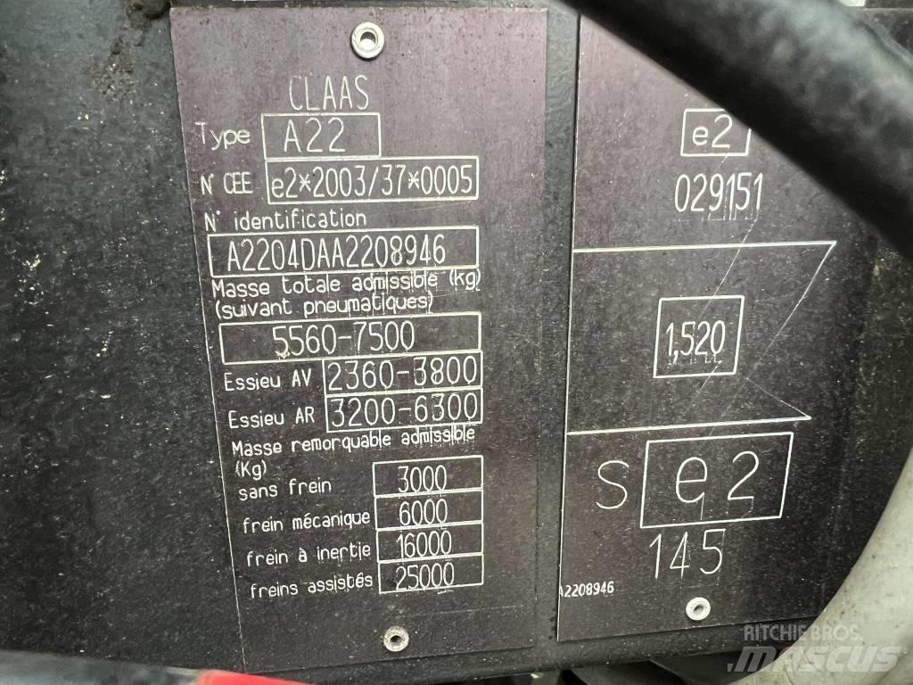 CLAAS Axos 310 Traktorer