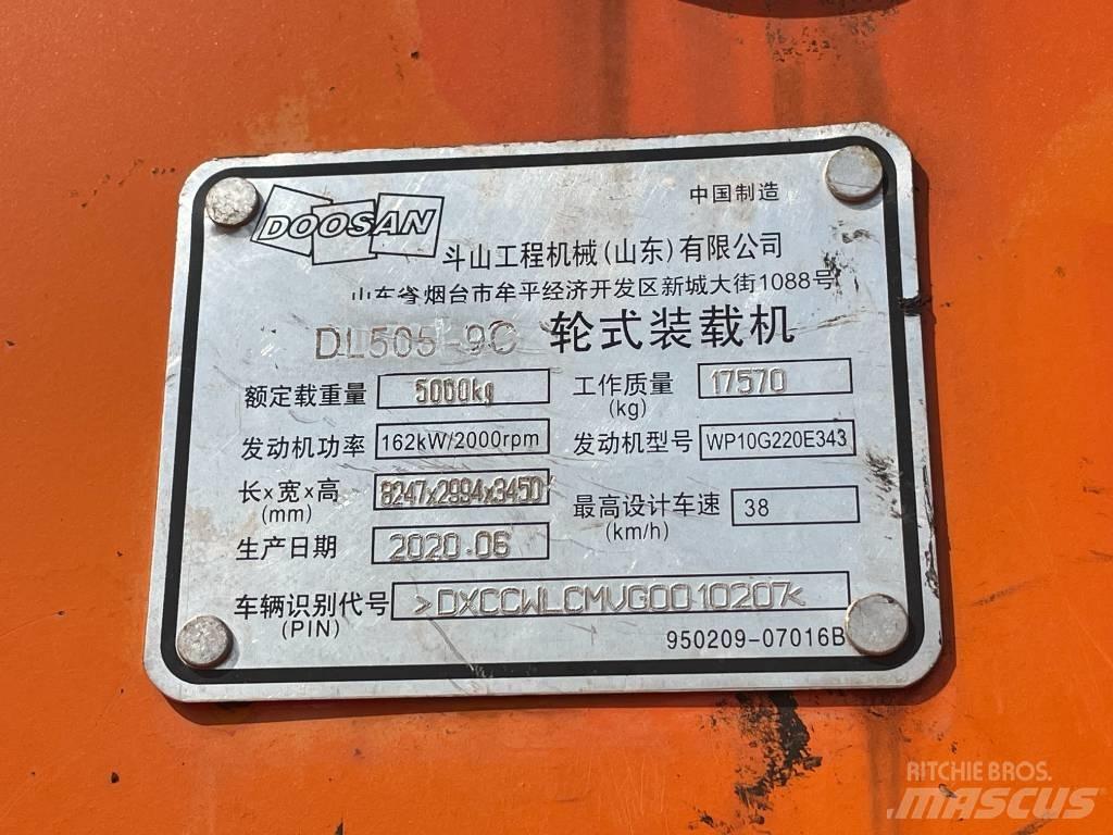 Doosan DL 505 Hjullastare