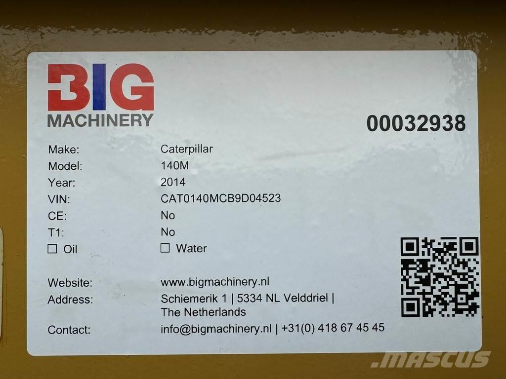 CAT 140M Väghyvlar