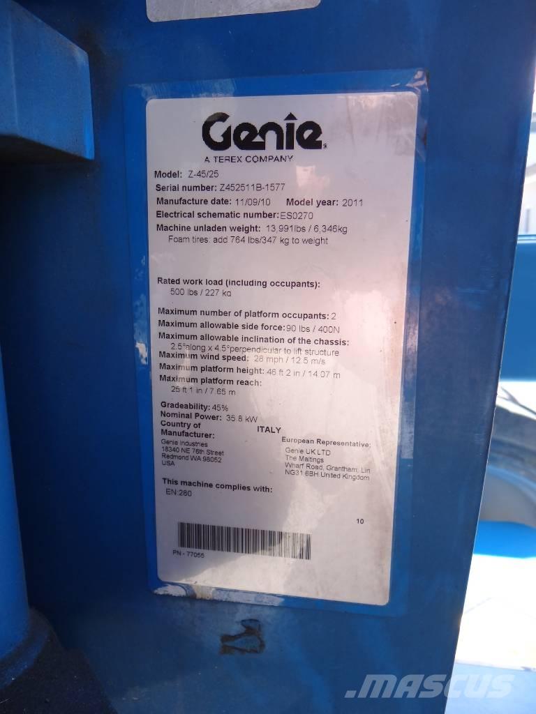 Genie Z 45/25 J RT Bomliftar