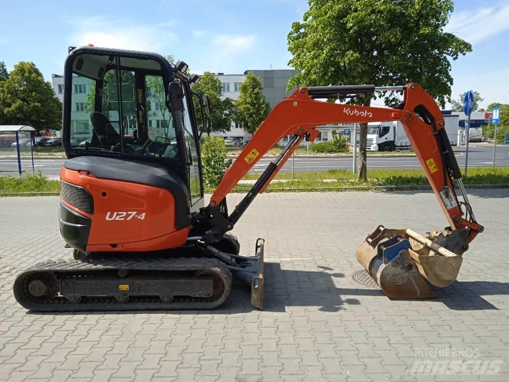 Kubota U 27-4 Minigrävare < 7t