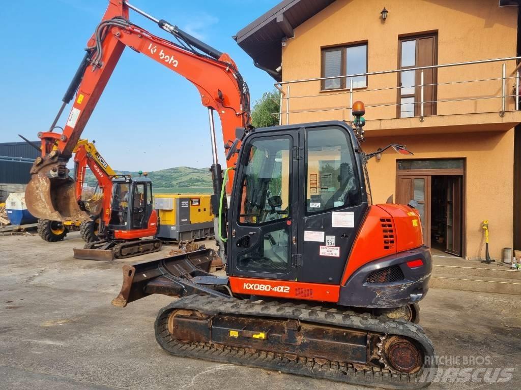 Kubota KX 80-4 Midigrävmaskiner 7t - 12t