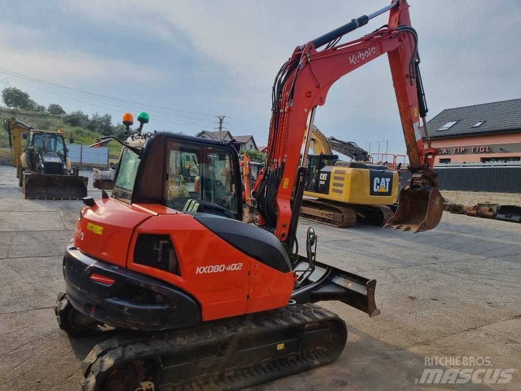 Kubota KX 80-4 Midigrävmaskiner 7t - 12t