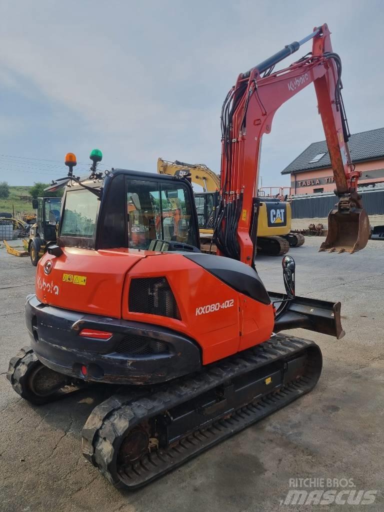 Kubota KX 80-4 Midigrävmaskiner 7t - 12t