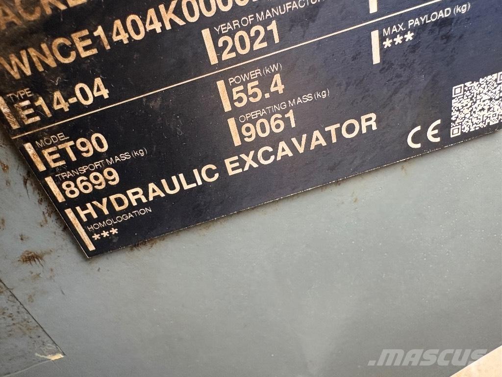 Wacker Neuson ET 90 Midigrävmaskiner 7t - 12t