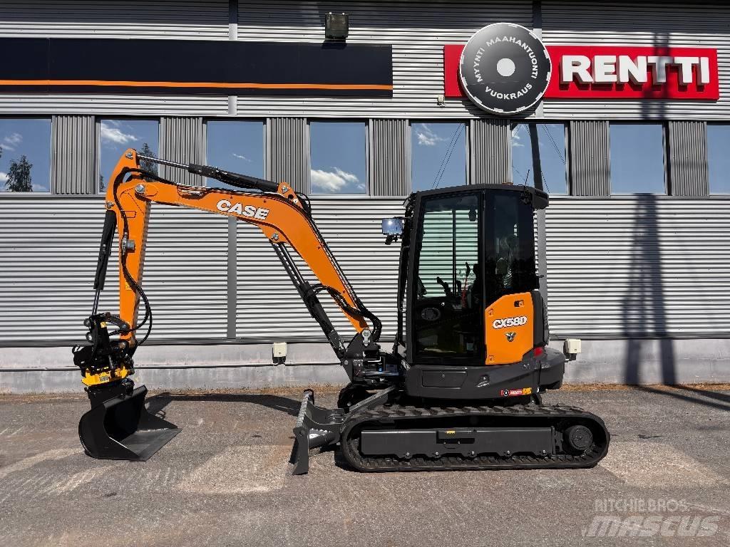 CASE CX 58 D Minigrävare < 7t