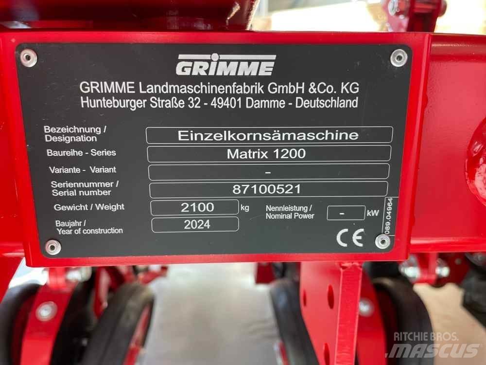 Grimme MATRIX 1200 Lantbruk - Övrigt