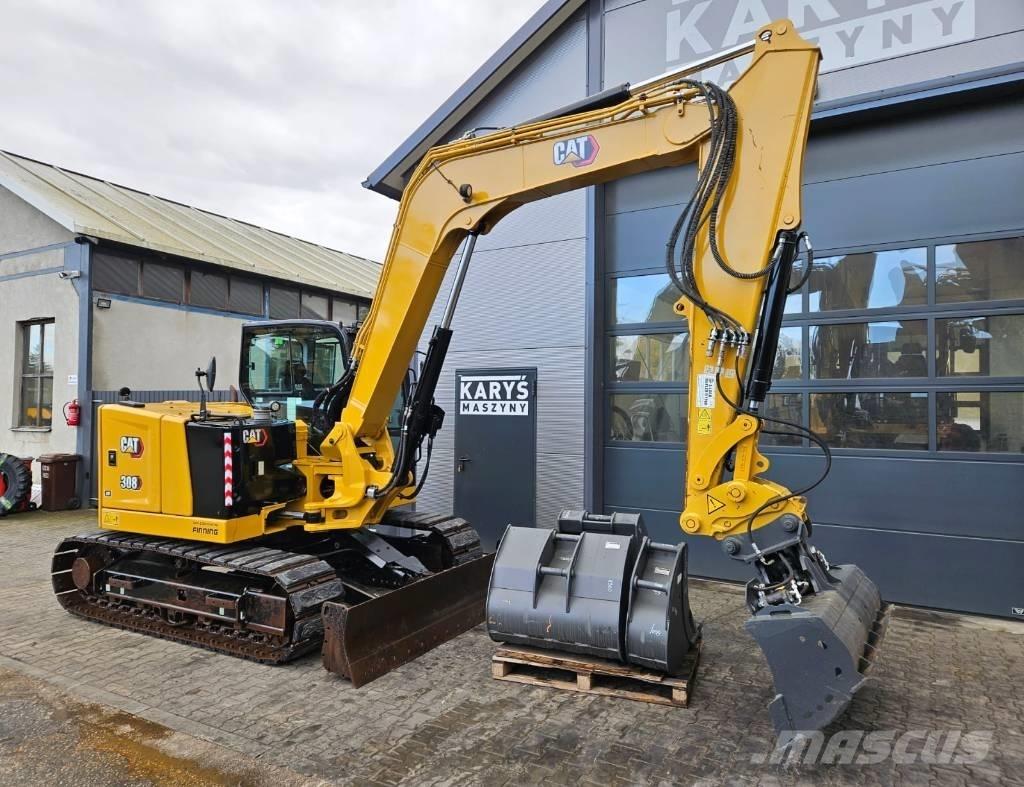 CAT 308 CR Midigrävmaskiner 7t - 12t