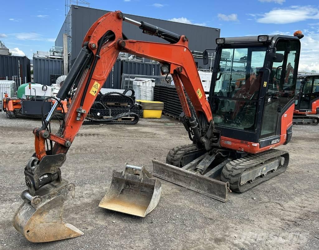 Kubota KX 027 Minigrävare < 7t
