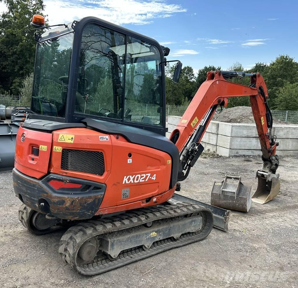 Kubota KX 027 Minigrävare < 7t