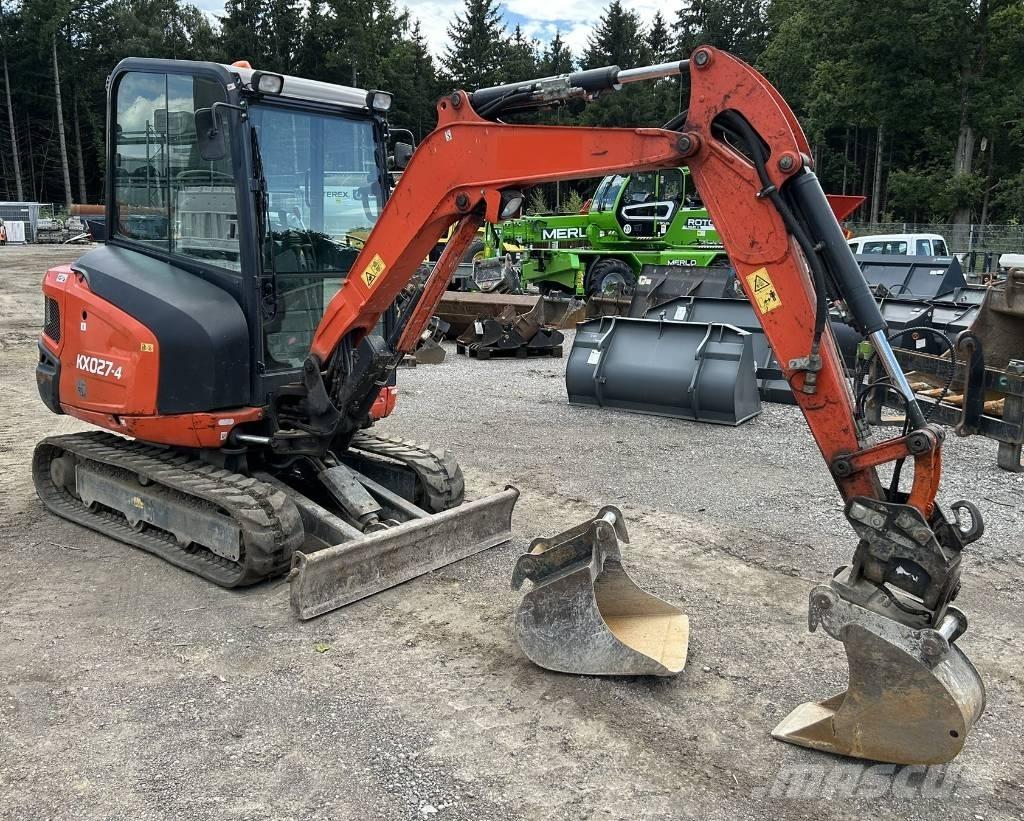Kubota KX 027 Minigrävare < 7t