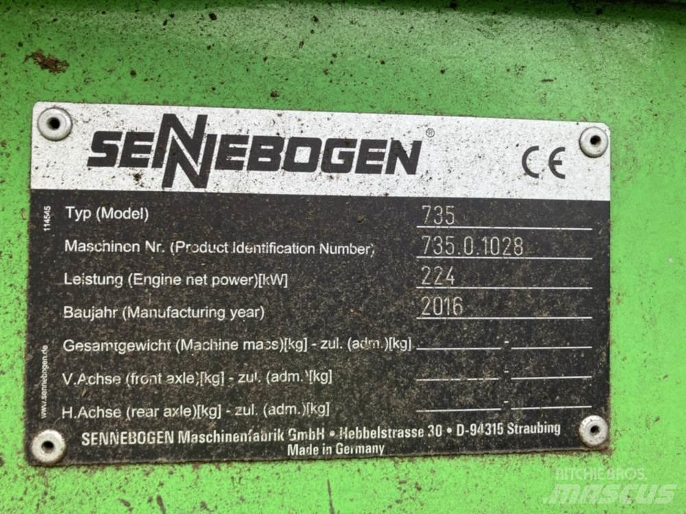 Sennebogen 735E Avfalls / industri hantering
