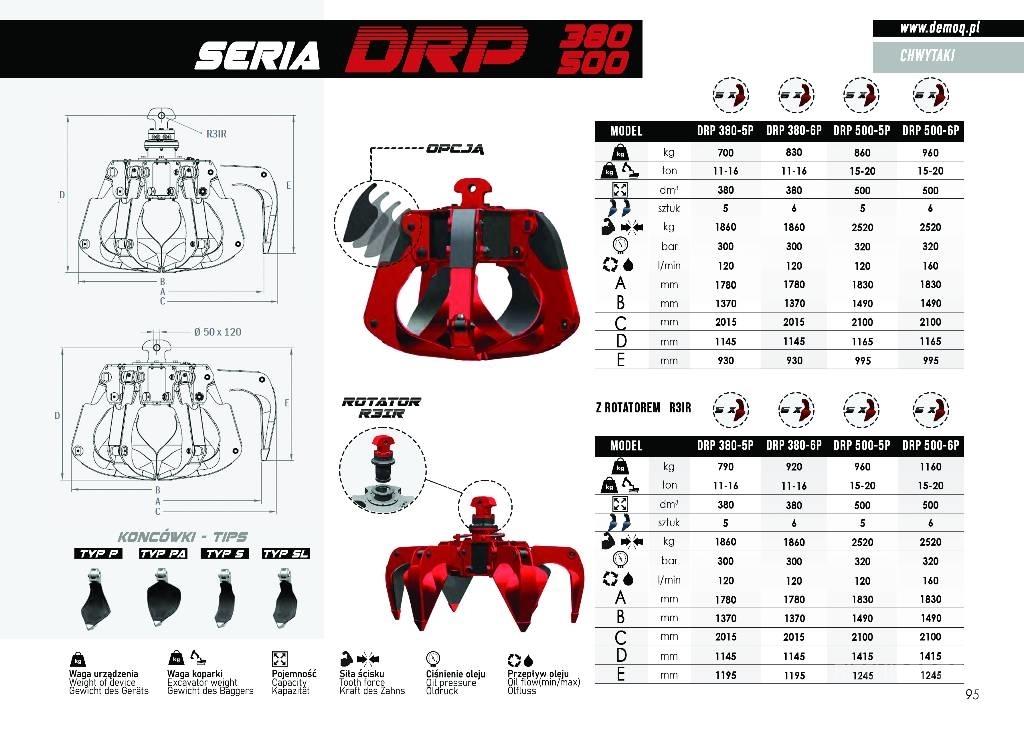  DEMOQ DRP300-5P Asfaltsskärare