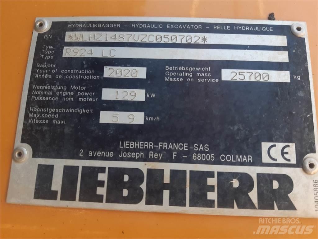 Liebherr R924 Bandgrävare