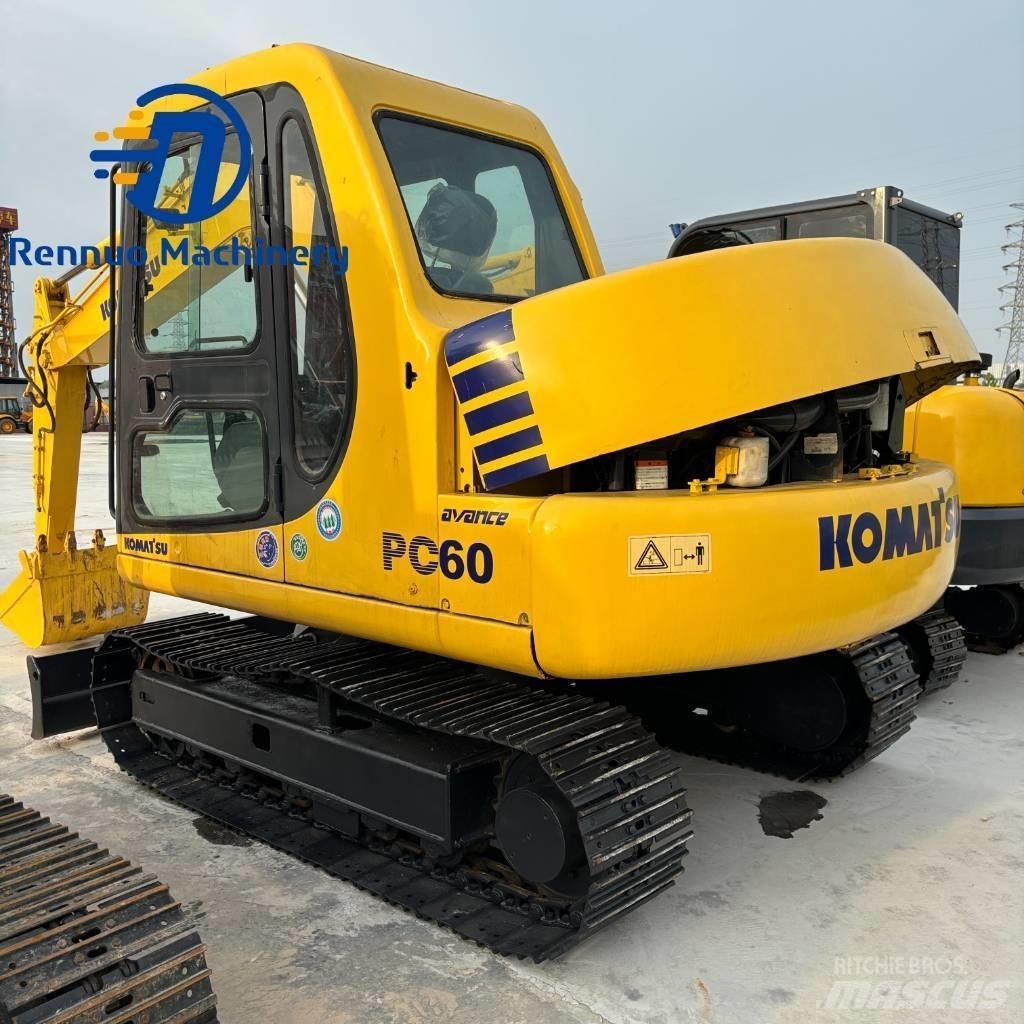 Komatsu PC 60 Minigrävare < 7t