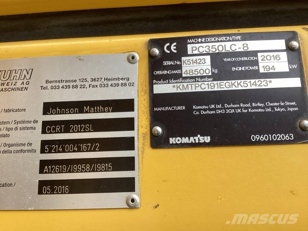 Komatsu PC 350 LC-8 Rivningsgrävare