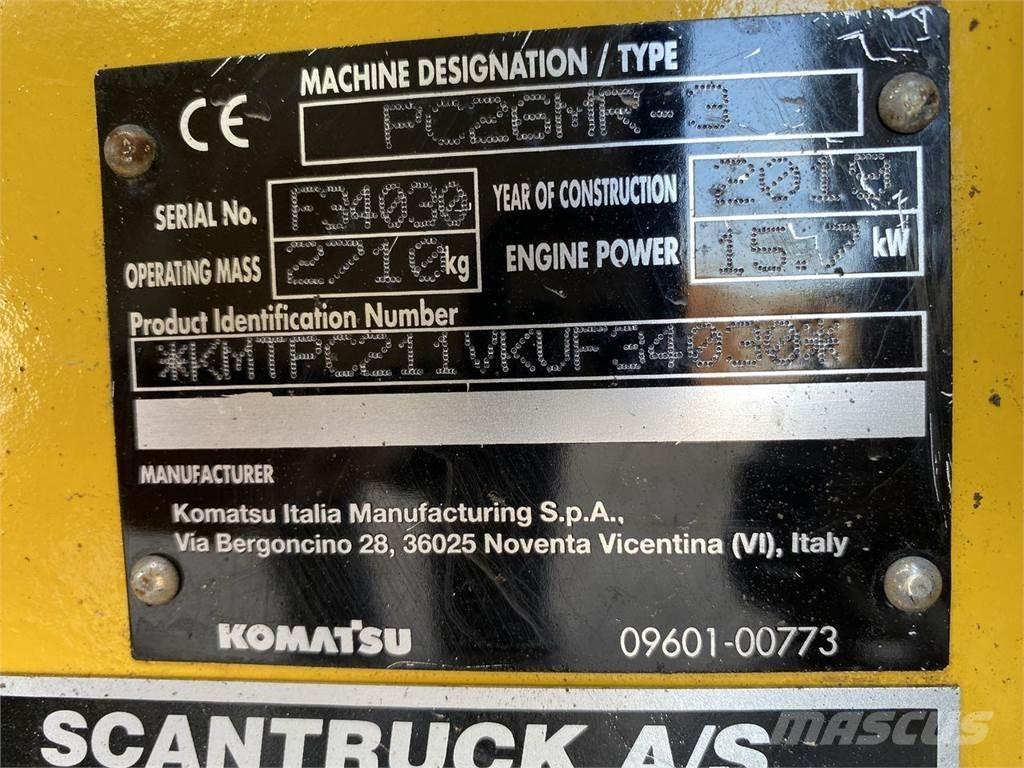 Komatsu PC26MR-3 Hjulgrävare