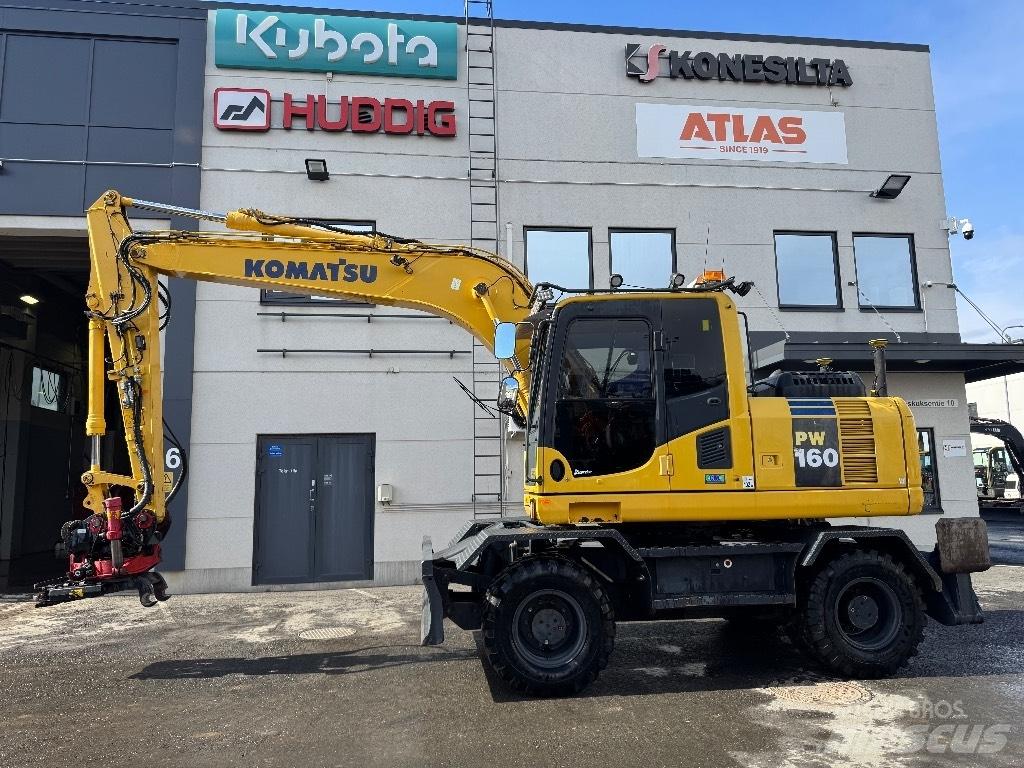 Komatsu PW 160-8 Hjulgrävare