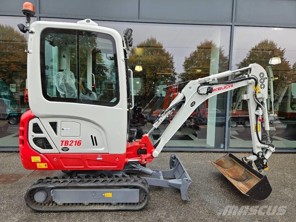 Takeuchi TB 216 Minigrävare < 7t