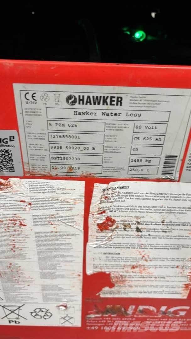 Linde E25L Elmotviktstruckar