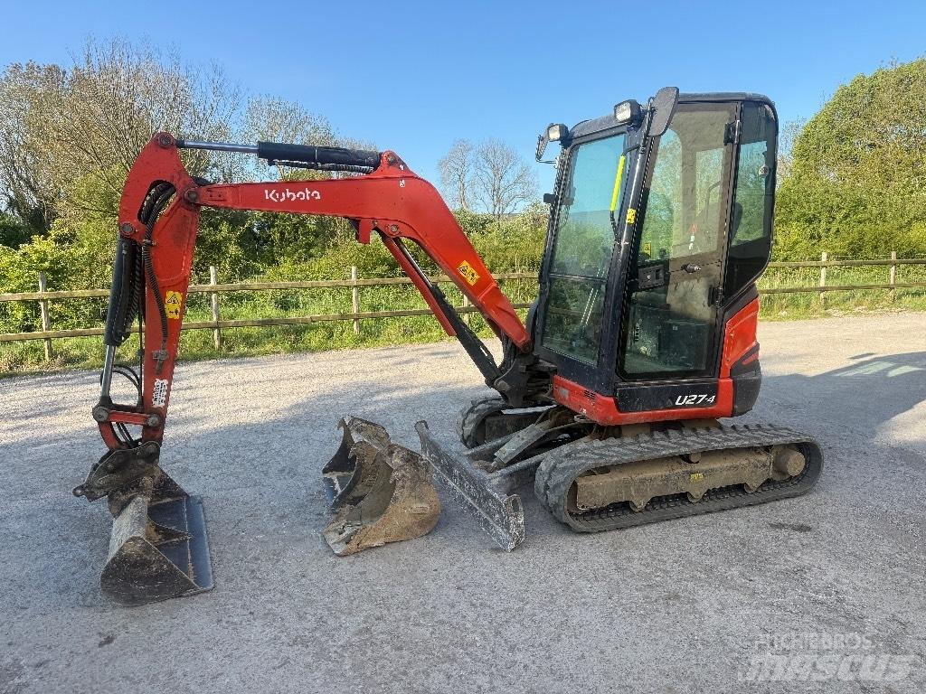 Kubota U 27-4 Minigrävare < 7t