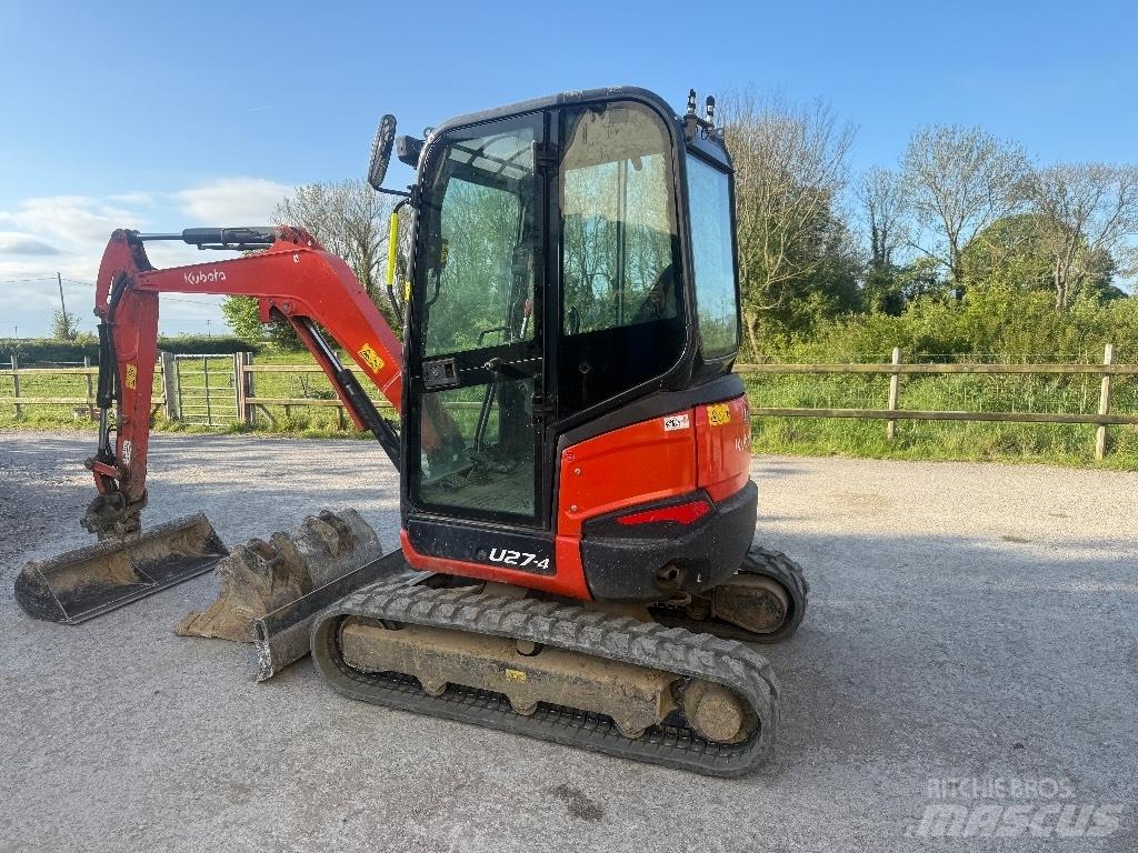 Kubota U 27-4 Minigrävare < 7t