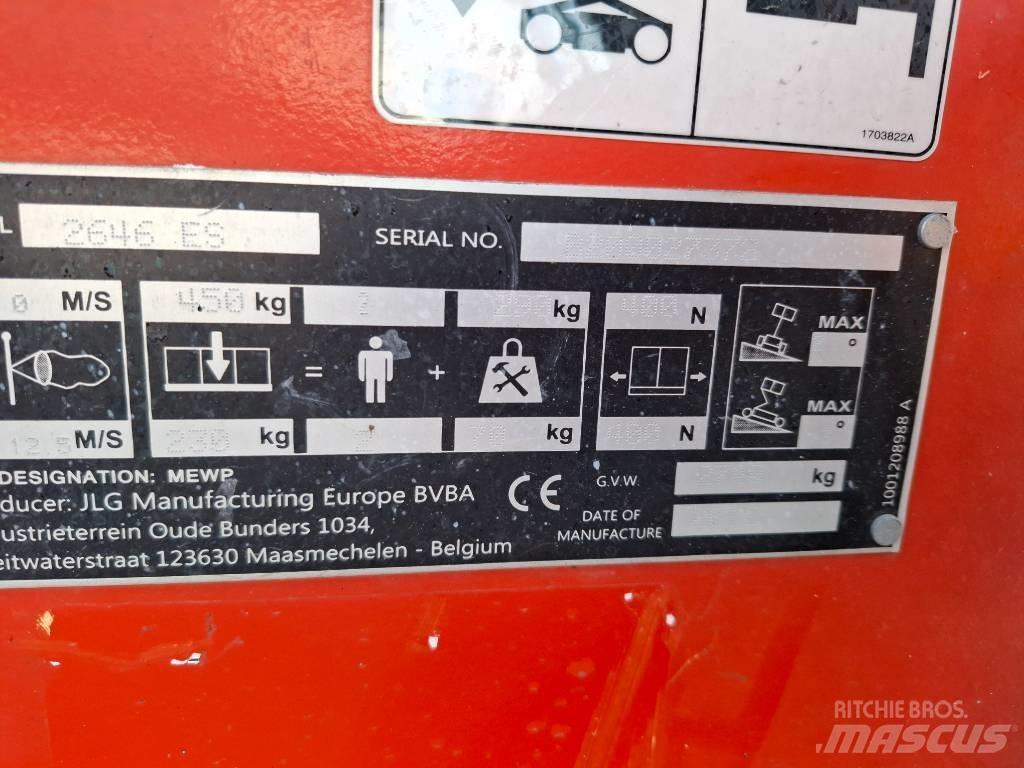JLG 2646 ES Saxliftar