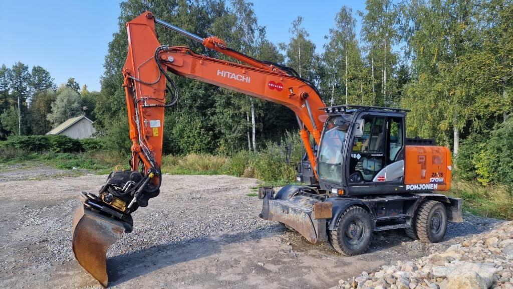 Hitachi ZX 170 W-6 Hjulgrävare