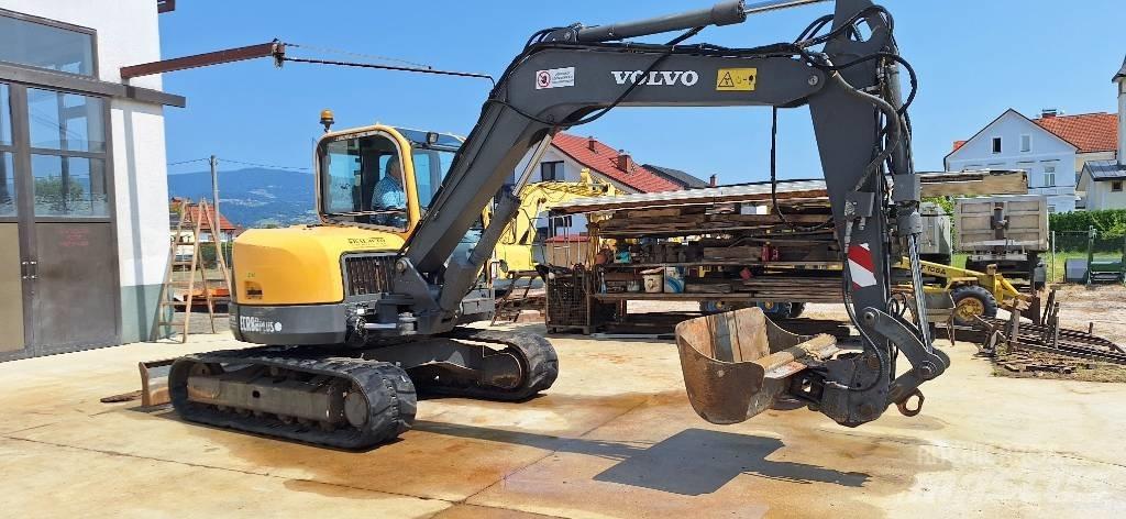Volvo ECR 88 Midigrävmaskiner 7t - 12t
