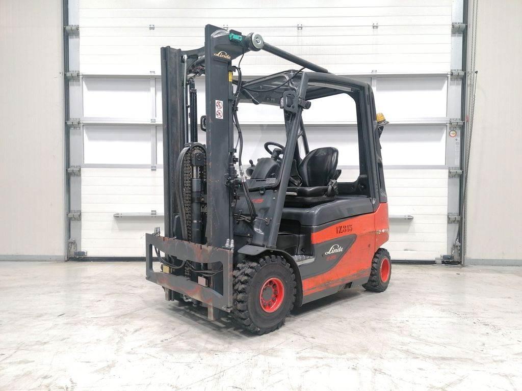 Linde E25-01 Elmotviktstruckar