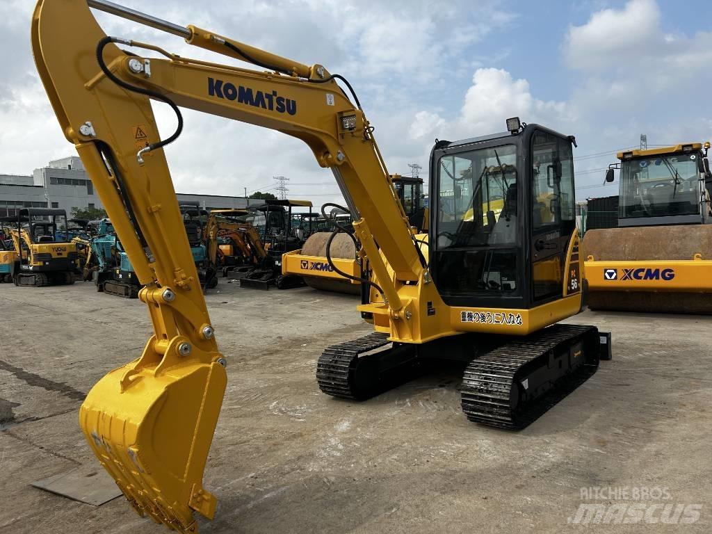 Komatsu PC 56-7 Minigrävare < 7t