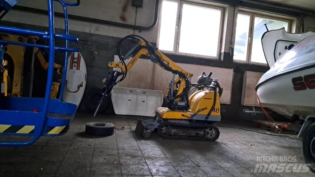 Brokk 40 Minigrävare < 7t