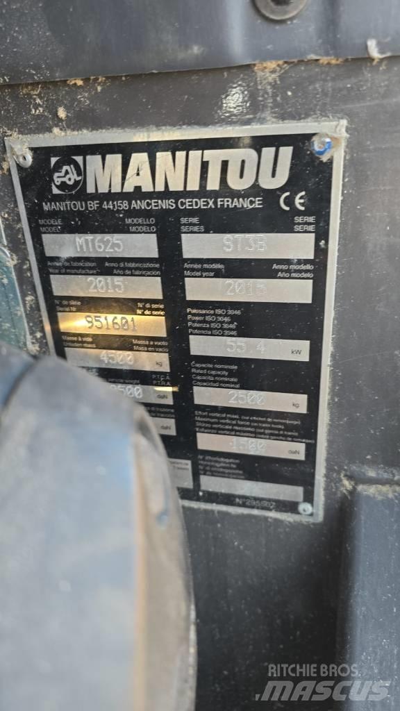 Manitou MT 625 Teleskoplastare