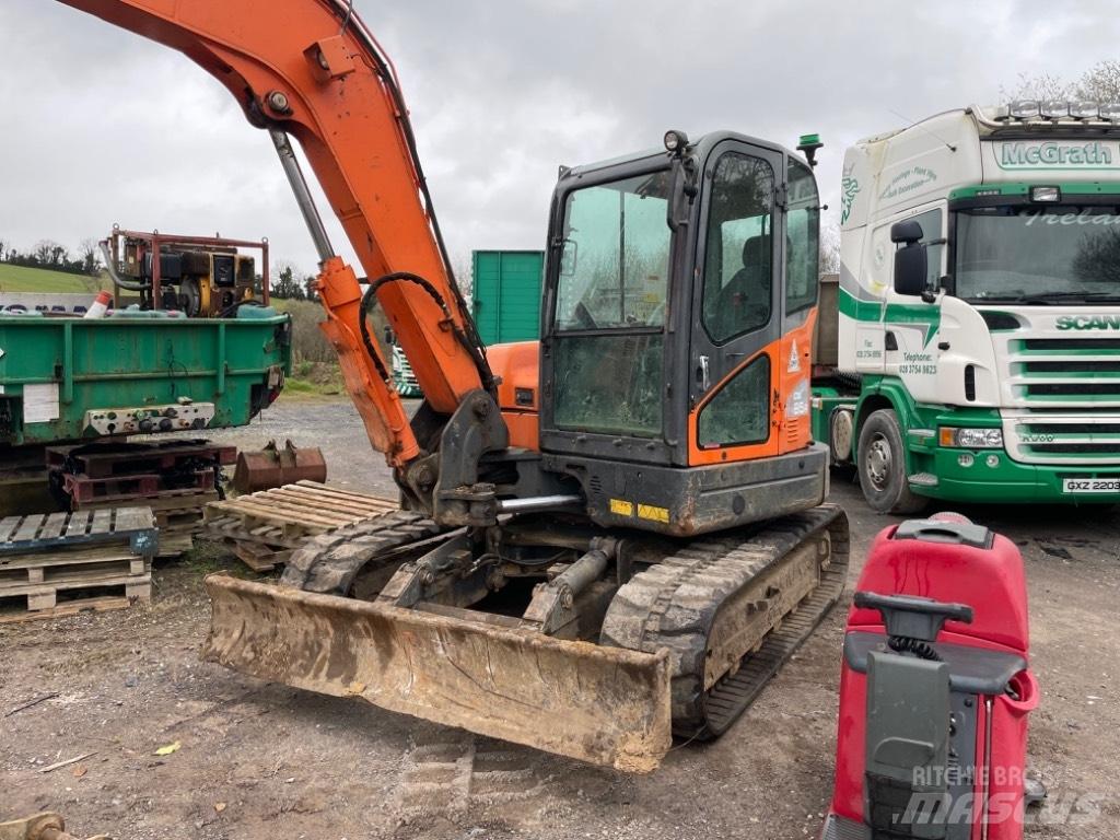 Doosan Dx85-3R Midigrävmaskiner 7t - 12t