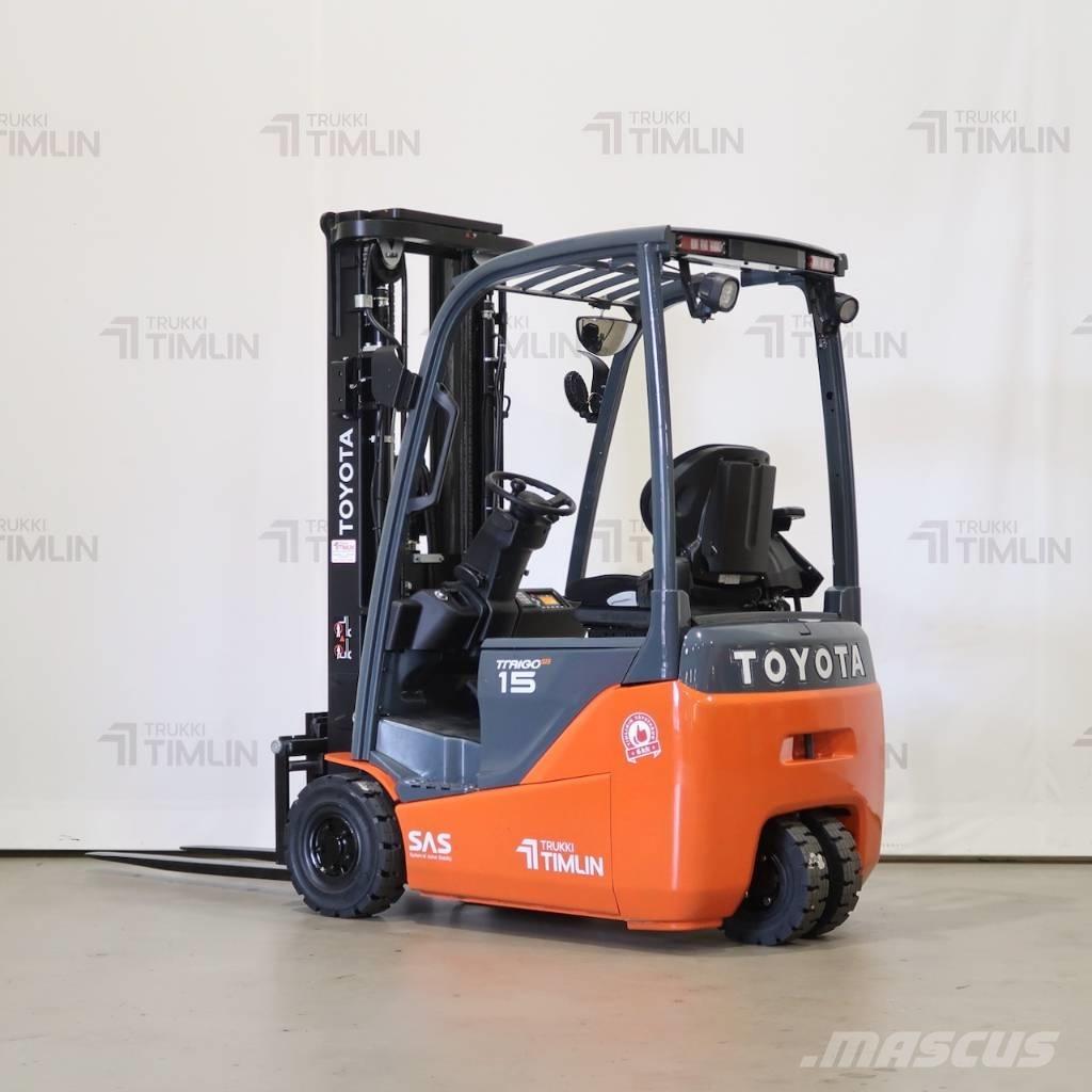 Toyota 8FBE15T Elmotviktstruckar