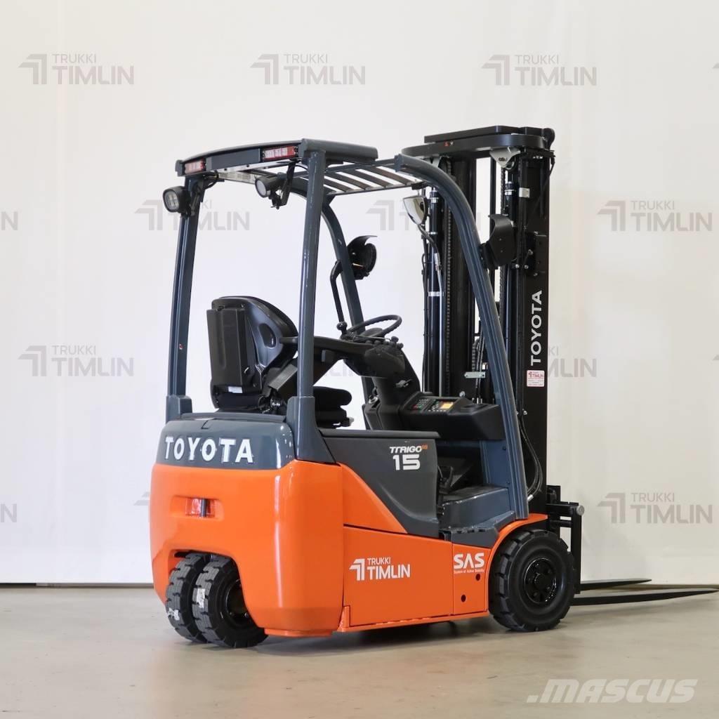 Toyota 8FBE15T Elmotviktstruckar