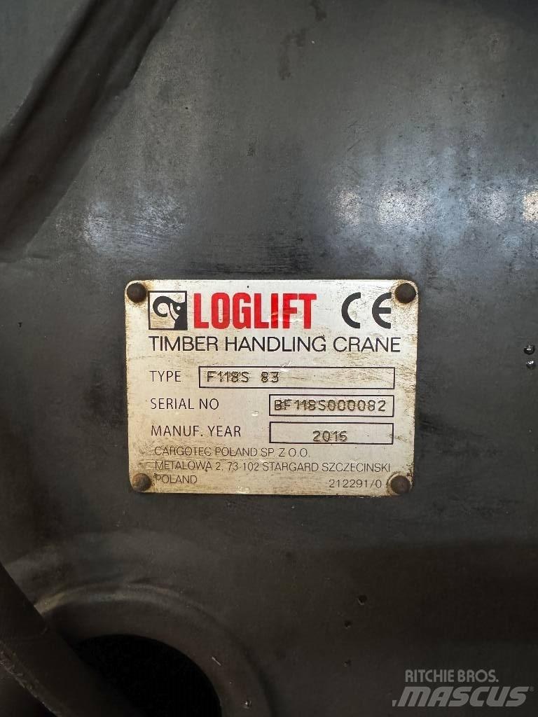 Loglift 118 S T Skogskranar