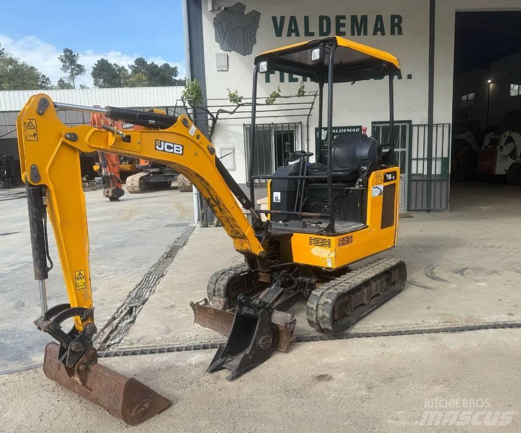 JCB 16 C-1 Minigrävare < 7t
