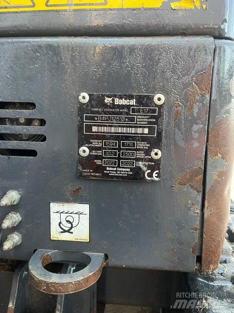 Bobcat E 17 Minigrävare < 7t