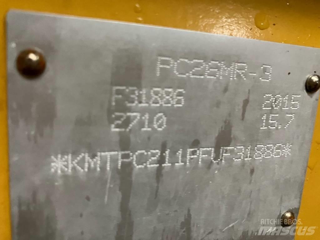 Komatsu PC 26 MR-3 Minigrävare < 7t