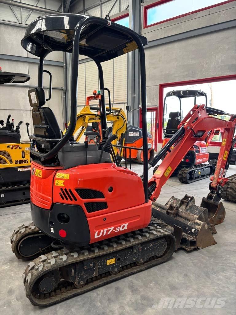 Kubota U 17-3 Minigrävare < 7t