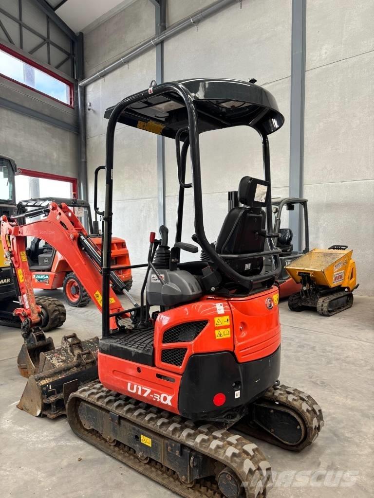 Kubota U 17-3 Minigrävare < 7t