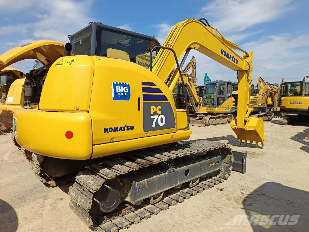 Komatsu PC 70 Midigrävmaskiner 7t - 12t