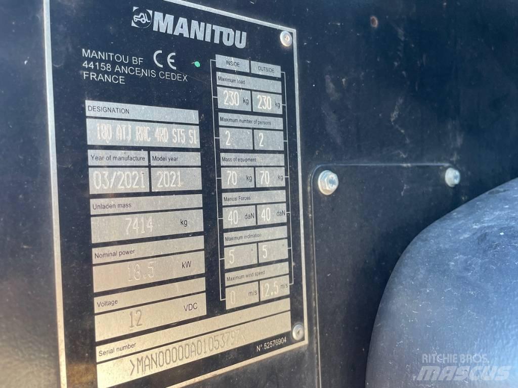 Manitou 180 ATJ Bomliftar