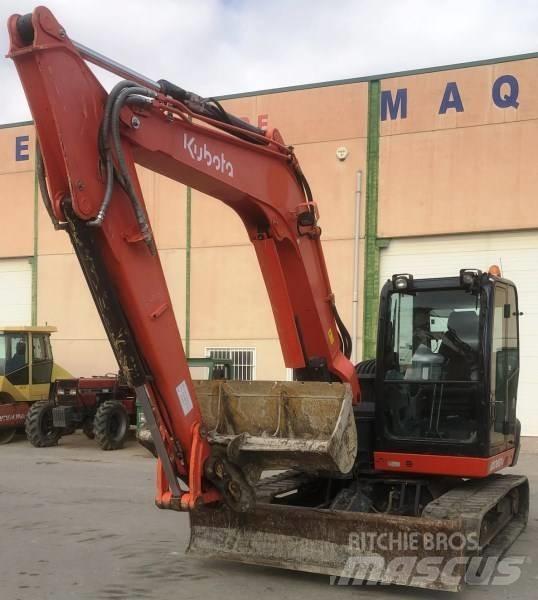 Kubota KX 080-4 Midigrävmaskiner 7t - 12t