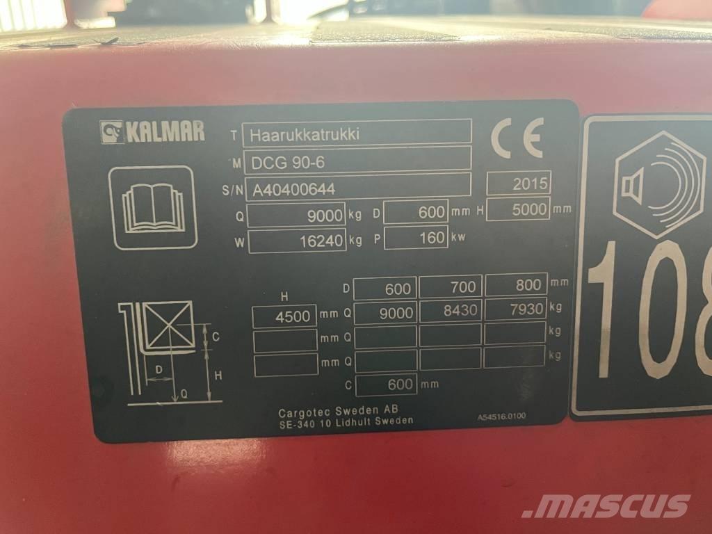Kalmar DCG 90-6 Dieselmotviktstruckar