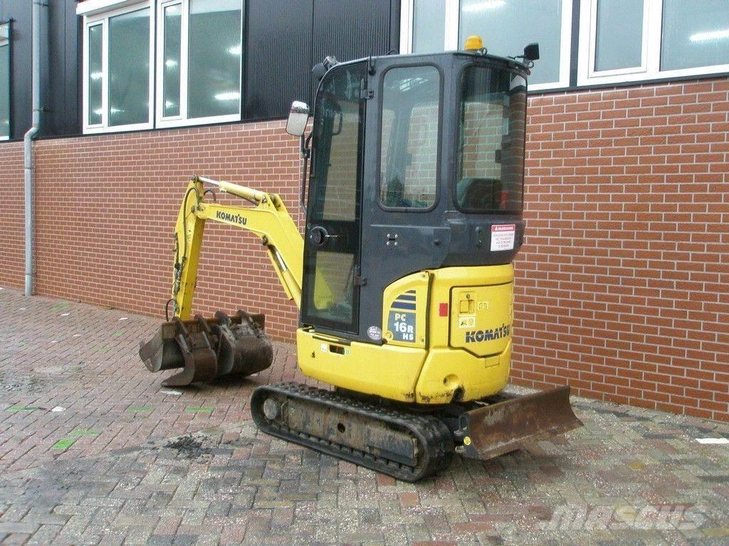 Komatsu PC16R-3HS Minigrävare < 7t