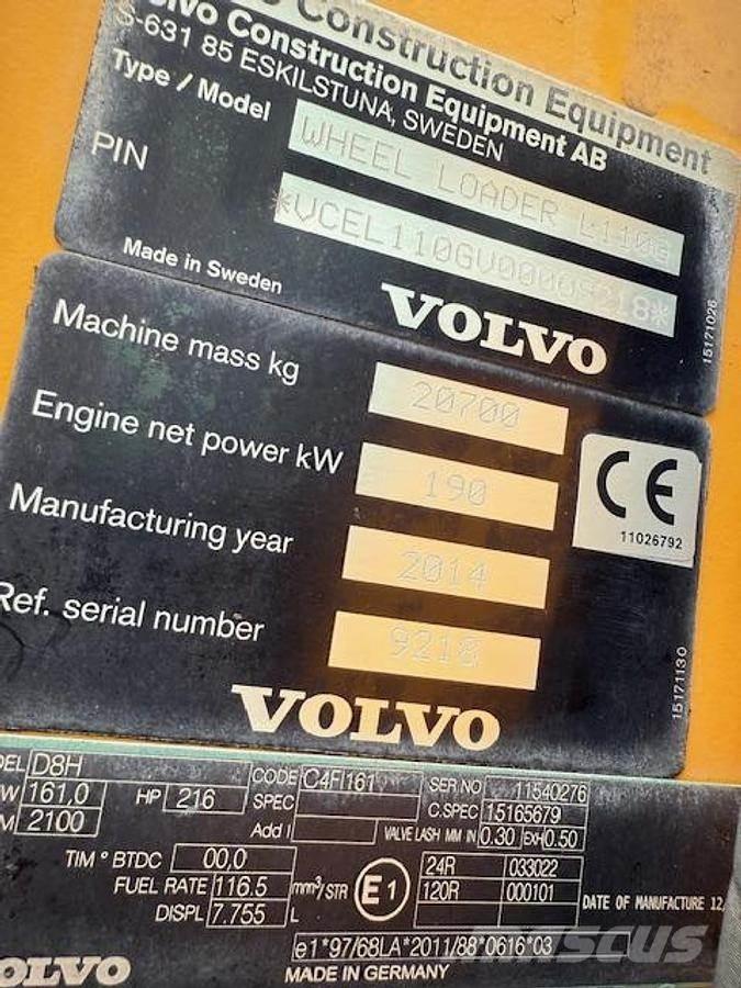 Volvo L110G Hjullastare